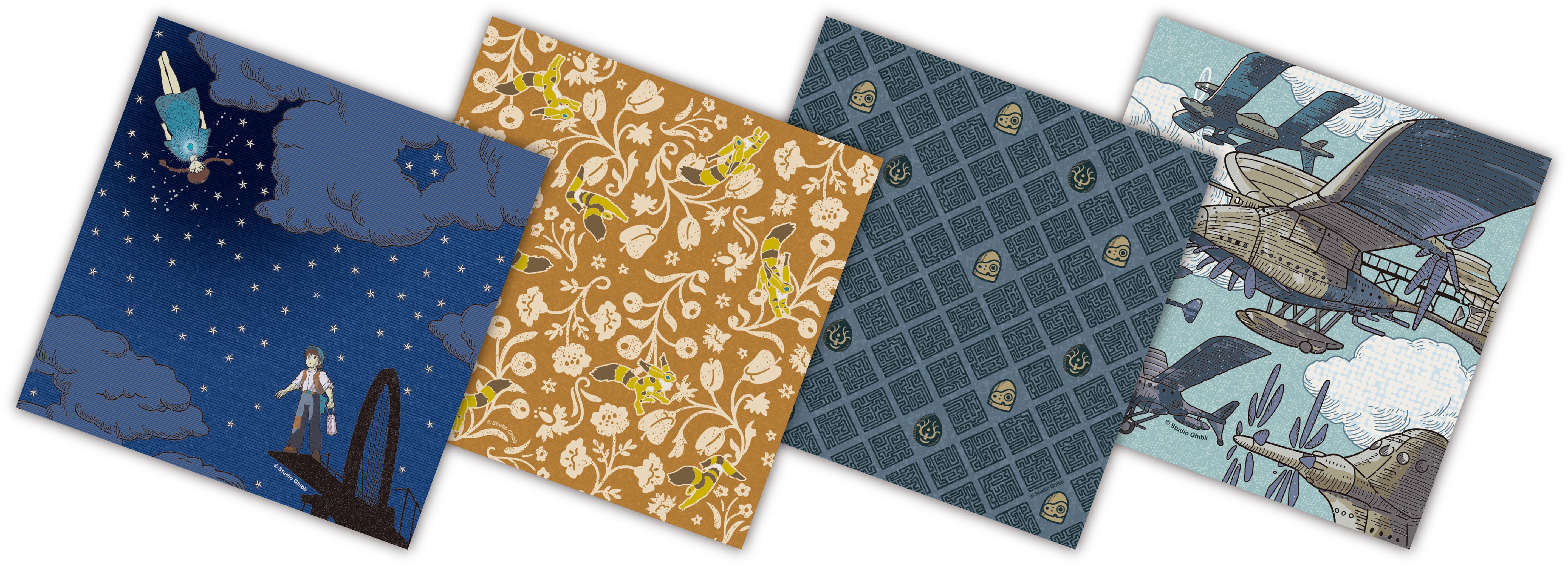 Ensky Castle in the Sky Chiyomi Paper 'Castle in the Sky' Origami Paper | 4970381388416