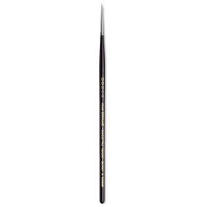 Da Vinci Watercolor Series 10 Maestro Kolinsky Sable Brush - Round, Short Handle, Size 5/0 | 4017505000226