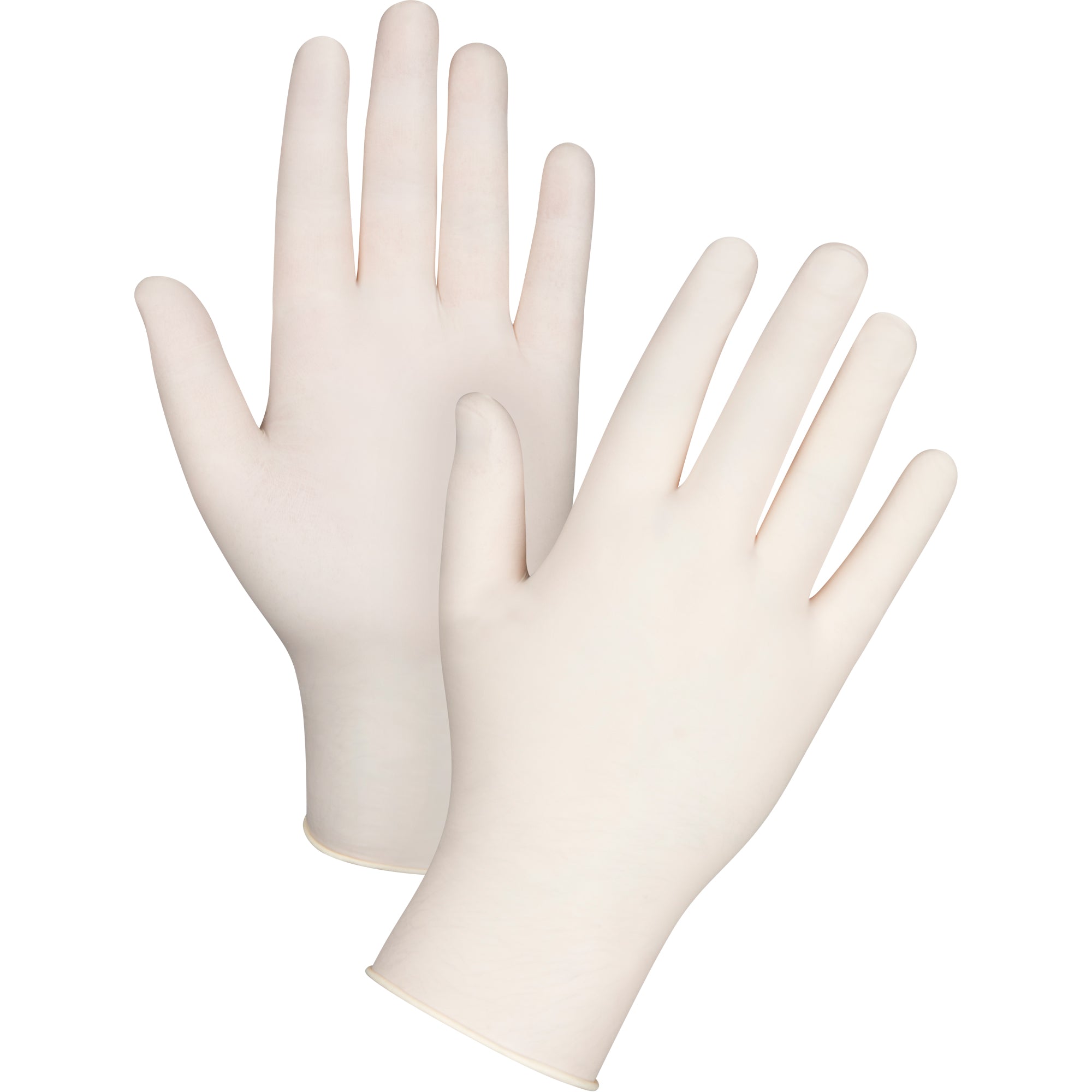 Zenith Examination Grade Powdered Latex Gloves, 4-mil, Large, 100 Count | 843102004442