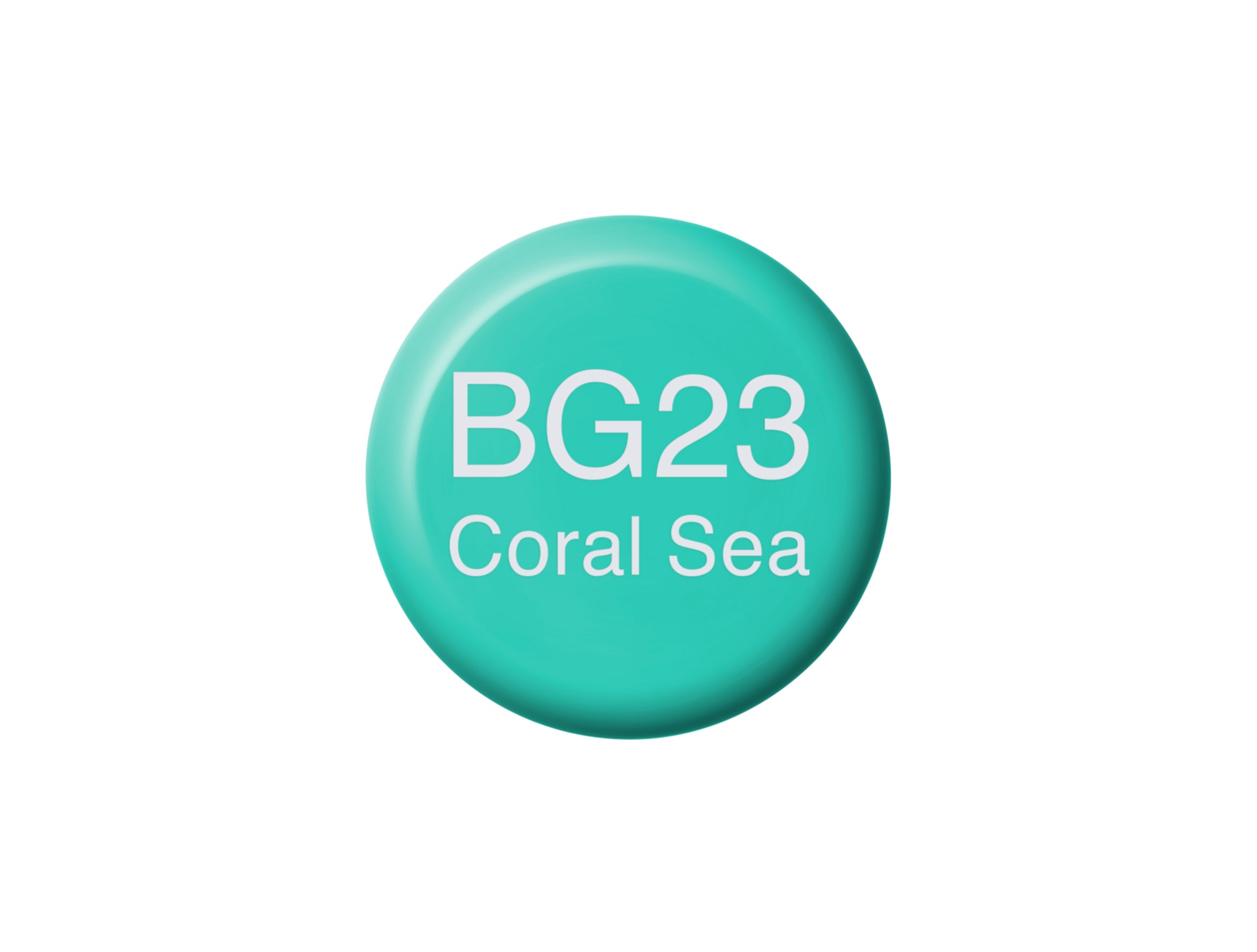 Copic Ink Refill Blue Greens, Coral Sea BG23 | 4511338056271