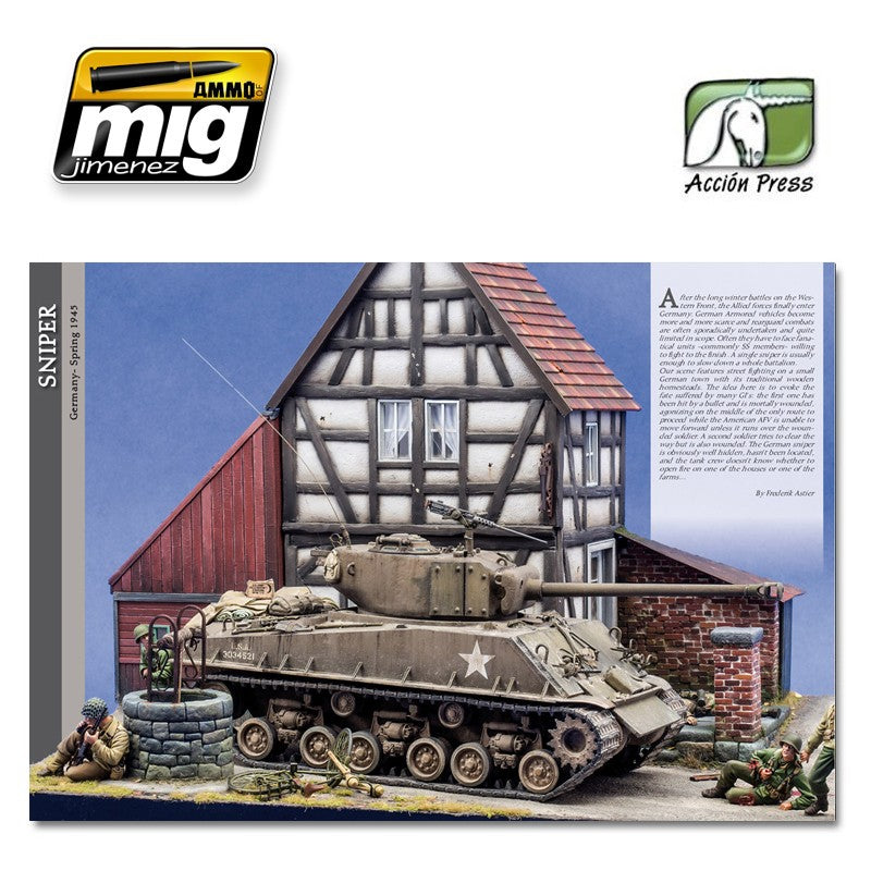 Ammo Mig Landscapes of War Dioramas Vol. 3 Rural Enviroments - The Greatest Guide (English) | 9788495464934