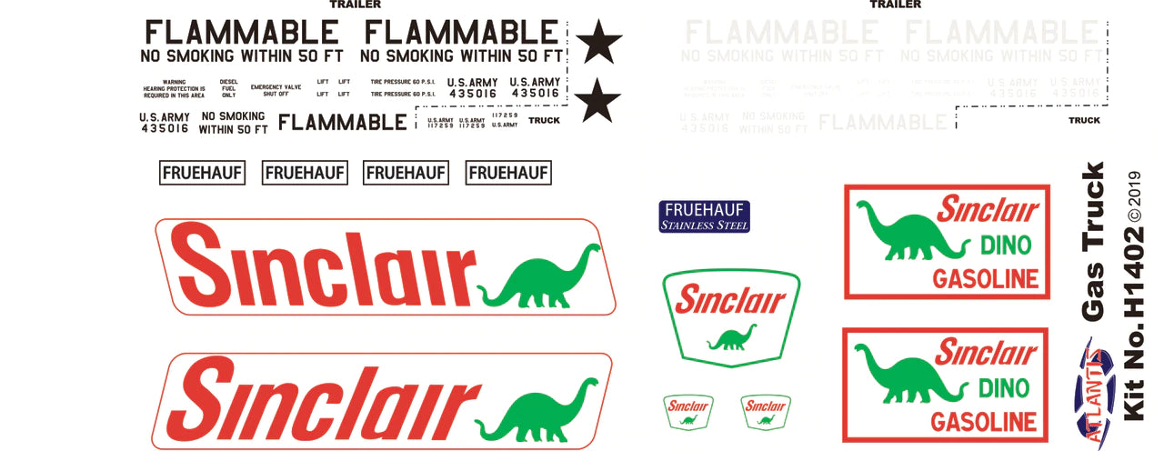 Atlantis 1/48 Vintage Gas Truck | 850002740233