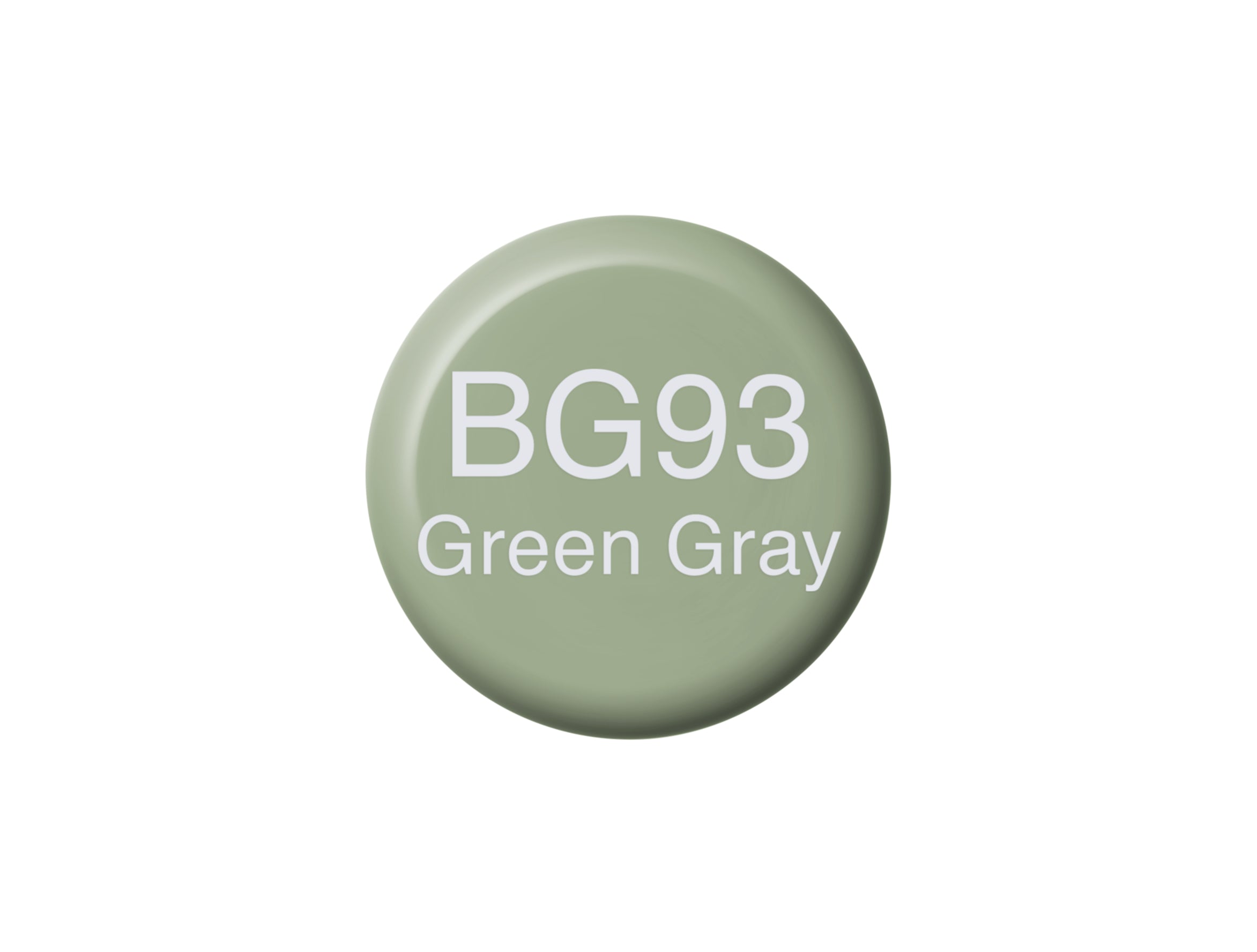 Copic Ink Refill Blue Greens, Green Gray BG93 | 4511338056394