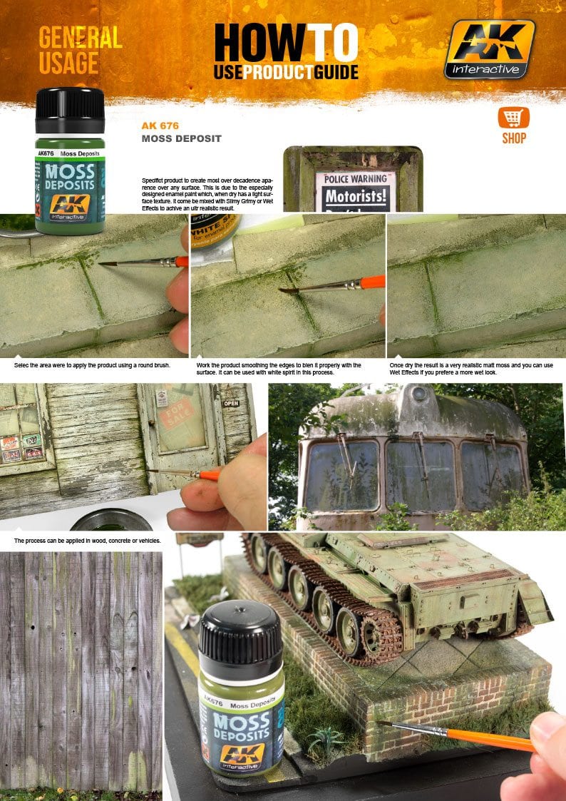 AK Interactive Moss Deposit | 8436535576765