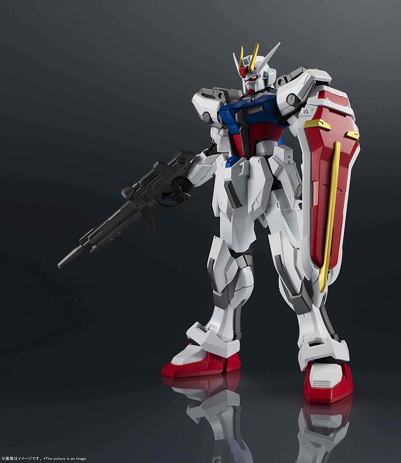 Bandai GAT-X105 Strike Gundam 'Mobile Suit Gundam SEED', Bandai Gundam Universe (5.9 Inch approx) | 851365007551