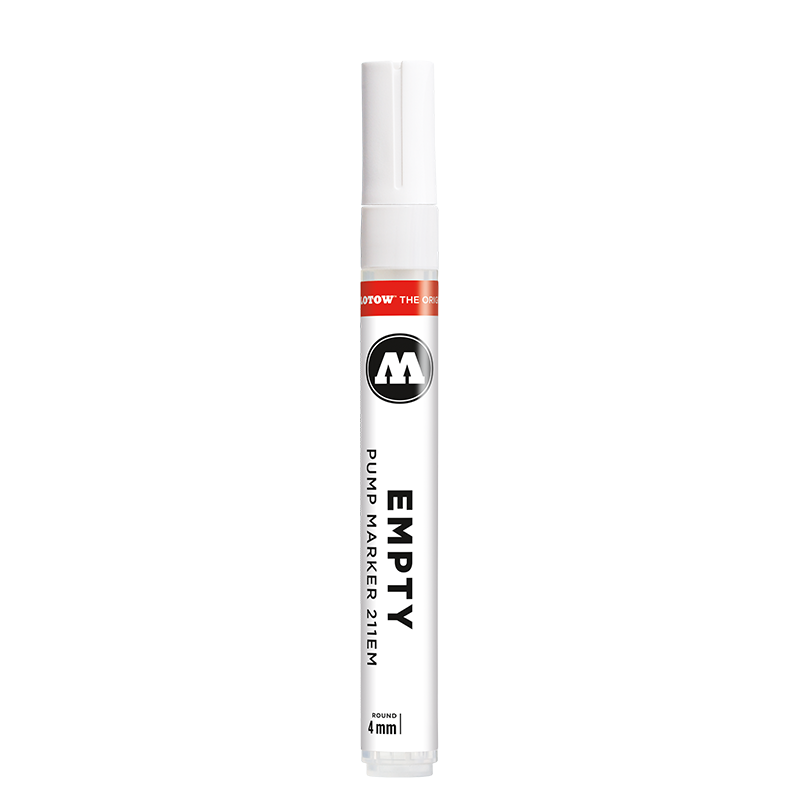 Molotow 211EM Empty Pump Marker, 4mm | 4250397600383