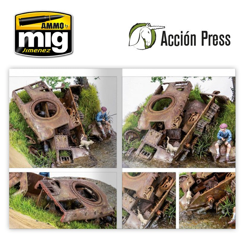 Ammo Mig Diorama Project 1.1 - AFV At War (English) | 9788494884115