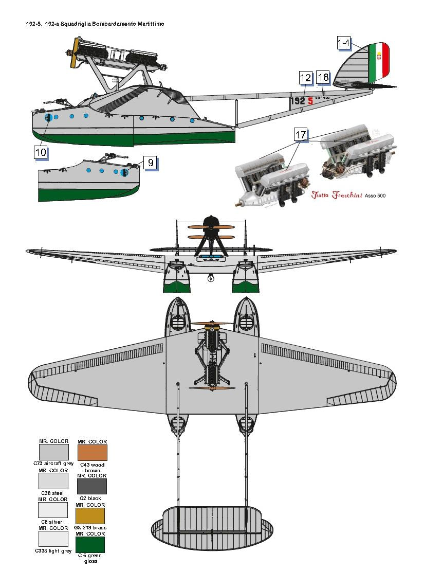Dora Wings Savoia-Marchetti S.55 (torpedo bomber) | 4820237050182