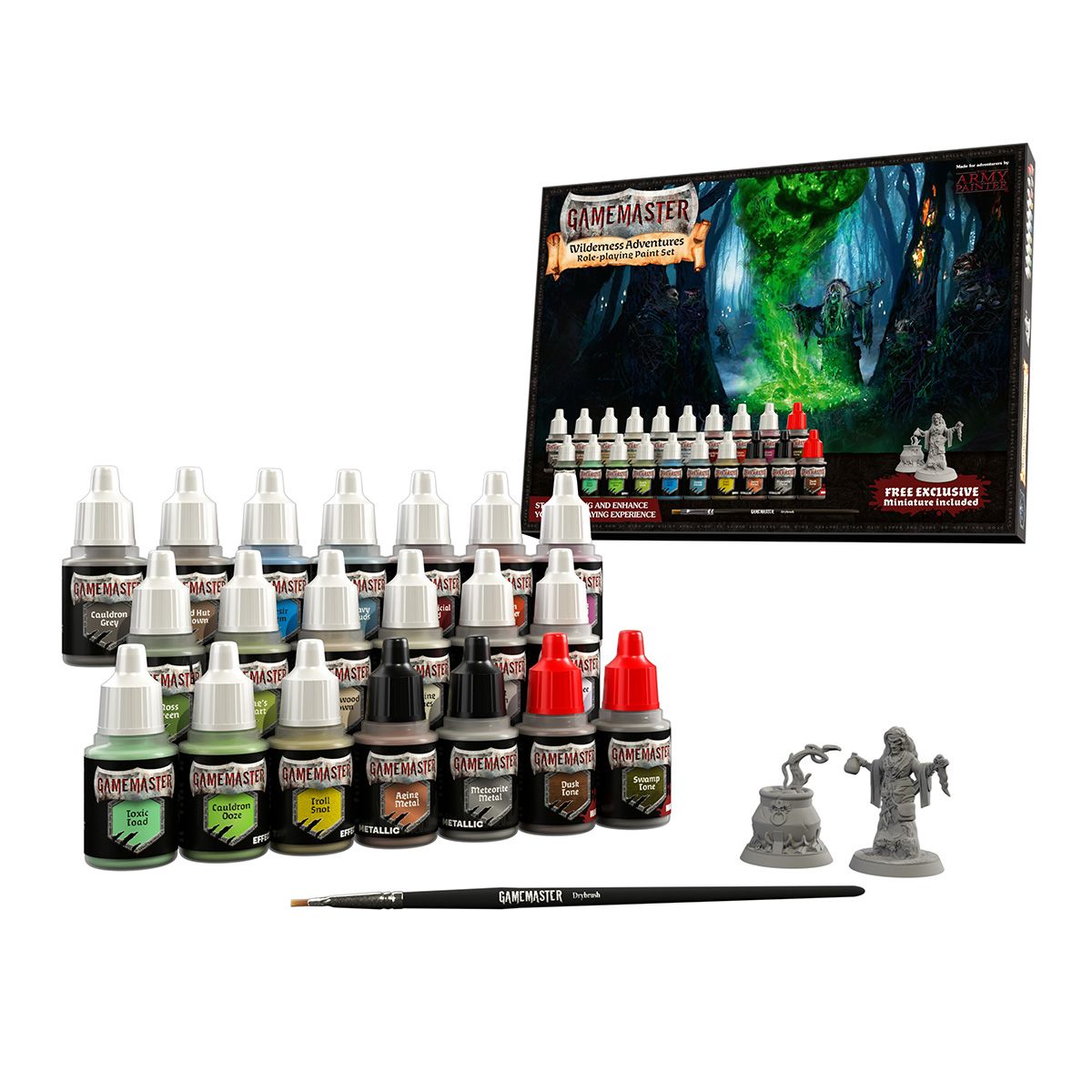 GAMEMASTER Wilderness Adventures Paint Set | 5713799100701