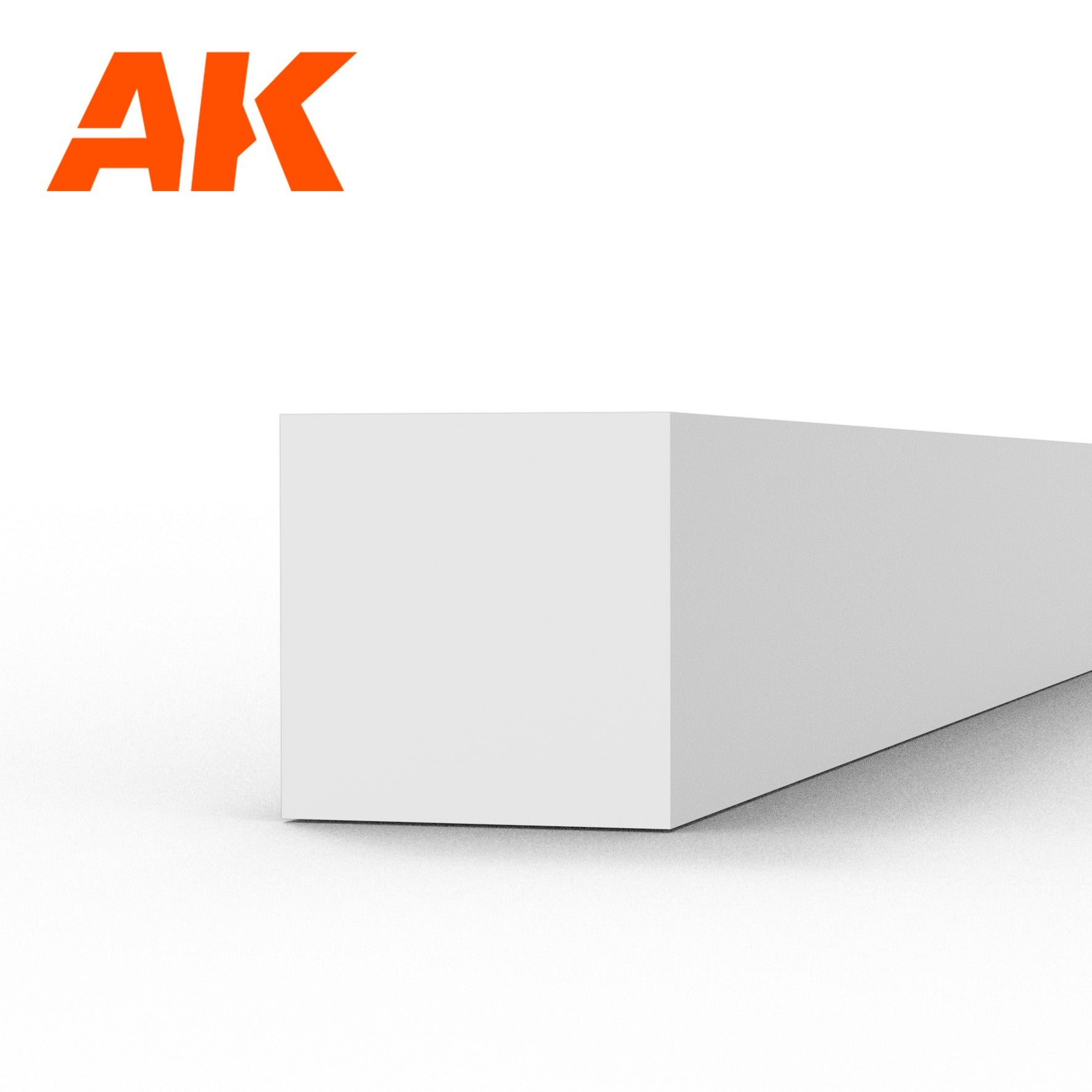 AK Interactive Styrene Strip - 3.00 x 3.00 x 350mm x 6 Units | 8435568313279