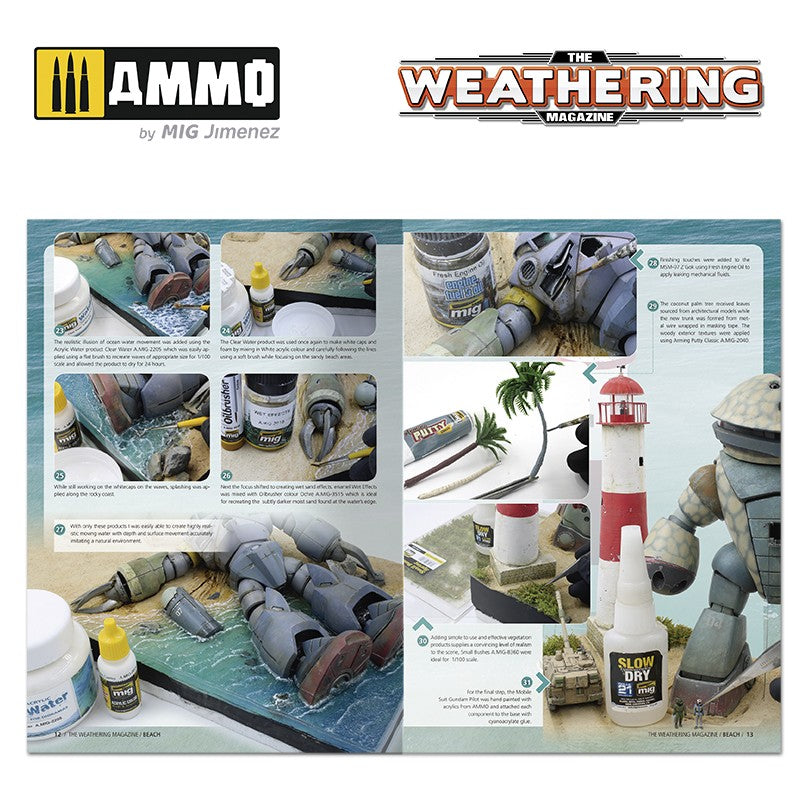 Ammo Mig The Weathering Magazine Issue 31: Beach (English) | 8432074045304