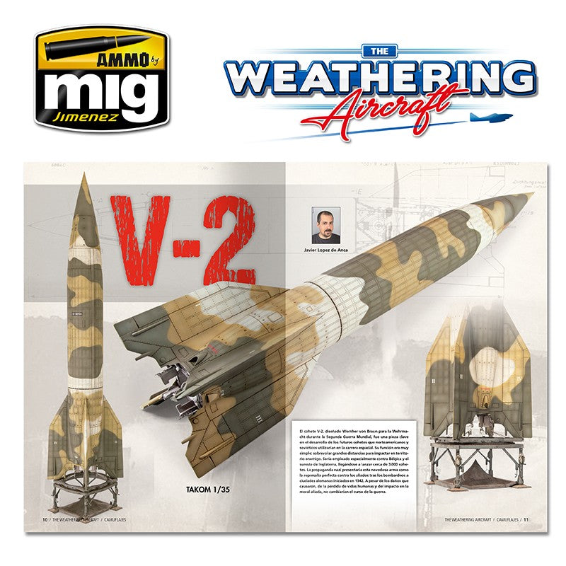 Ammo Mig The Weathering Aircraft Issue 06: Camouflage (English) | 8432074052067