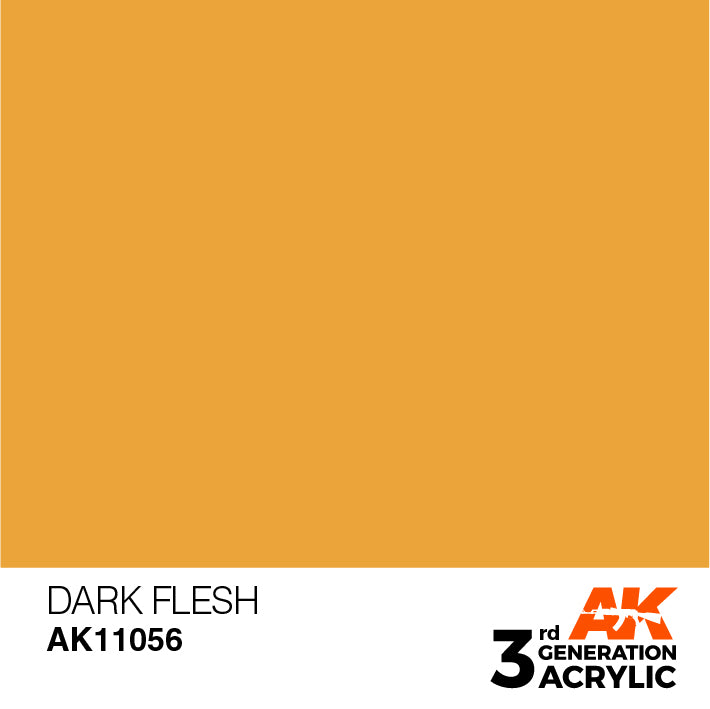 AK Interactive 3G Acrylic Dark Flesh 17ml | 8435568302891