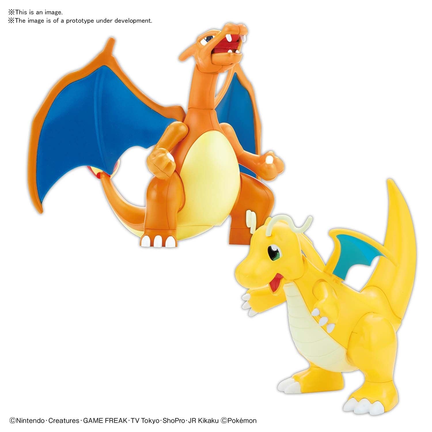 POKEMON MODEL KIT CHARIZARD & DRAGONITE | 4573102608574