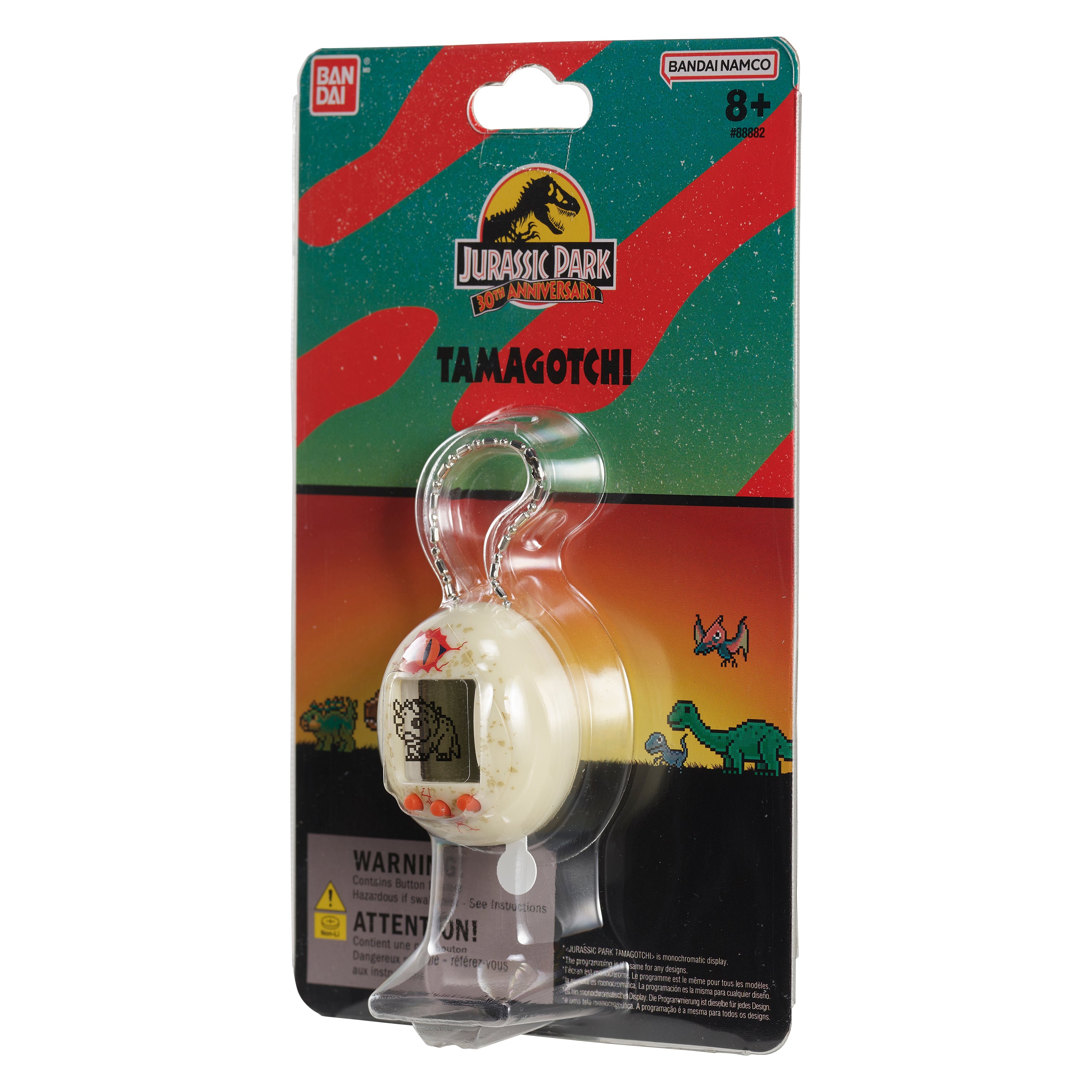 Bandai Tamagotchi Collaboration, Jurassic Park 30th Anniversary x Tamagotchi Nano -Dinosaur Egg ver. | 045557888824