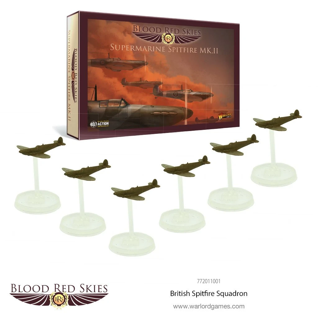 Blood Red Skies British Spitfire Squadron | 5060393707011