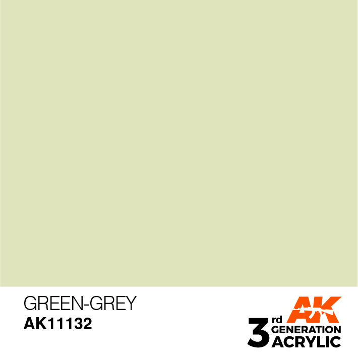 AK Interactive 3G Acrylic Green-Grey 17ml | 8435568303652