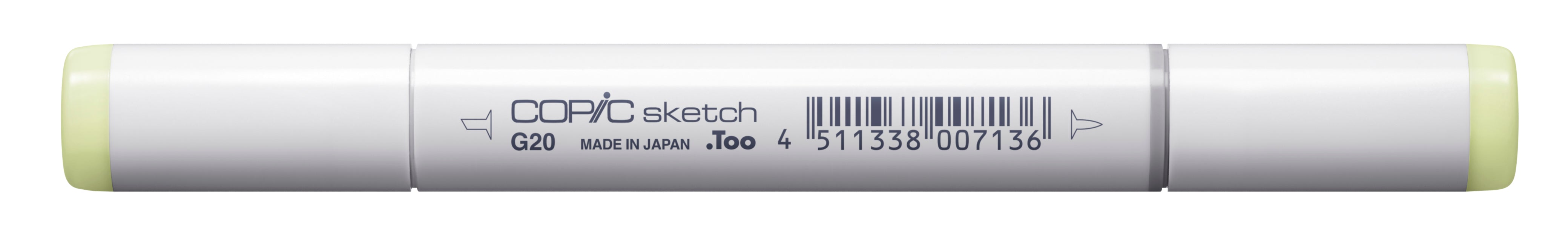 Copic Sketch Marker Greens, Wax White G20 | 4511338007136