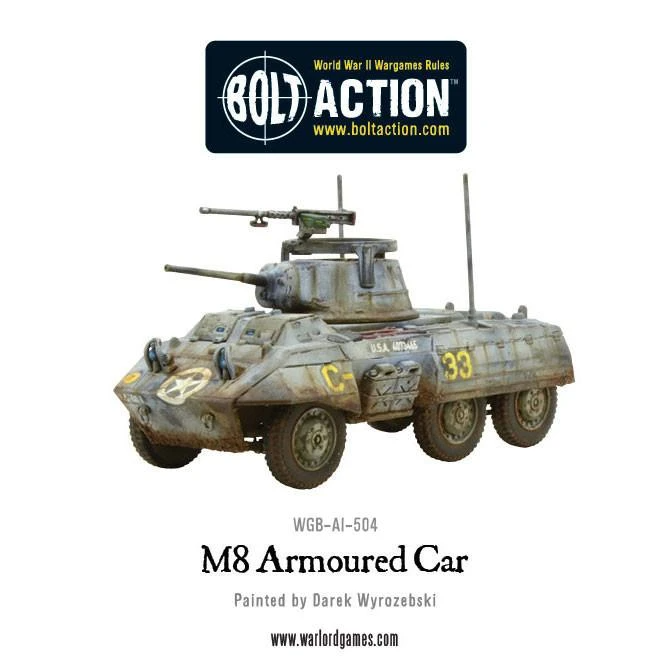 Bolt Action M8/M20 Greyhound Scout Car | 5060393702399
