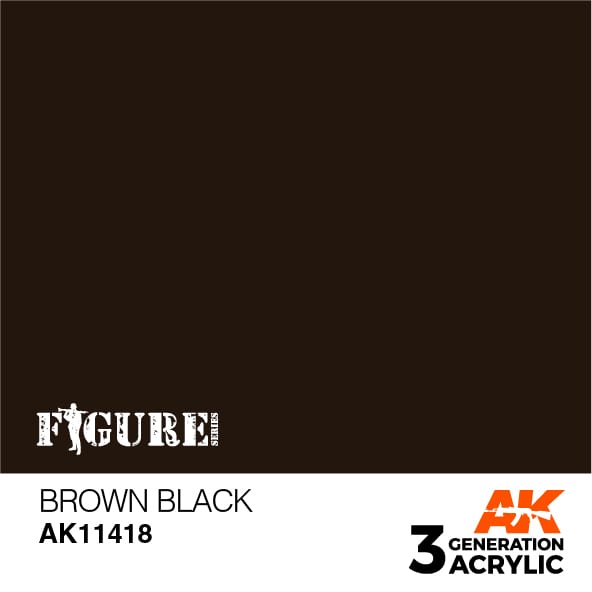 AK Interactive 3G Brown Black | 8435568310841