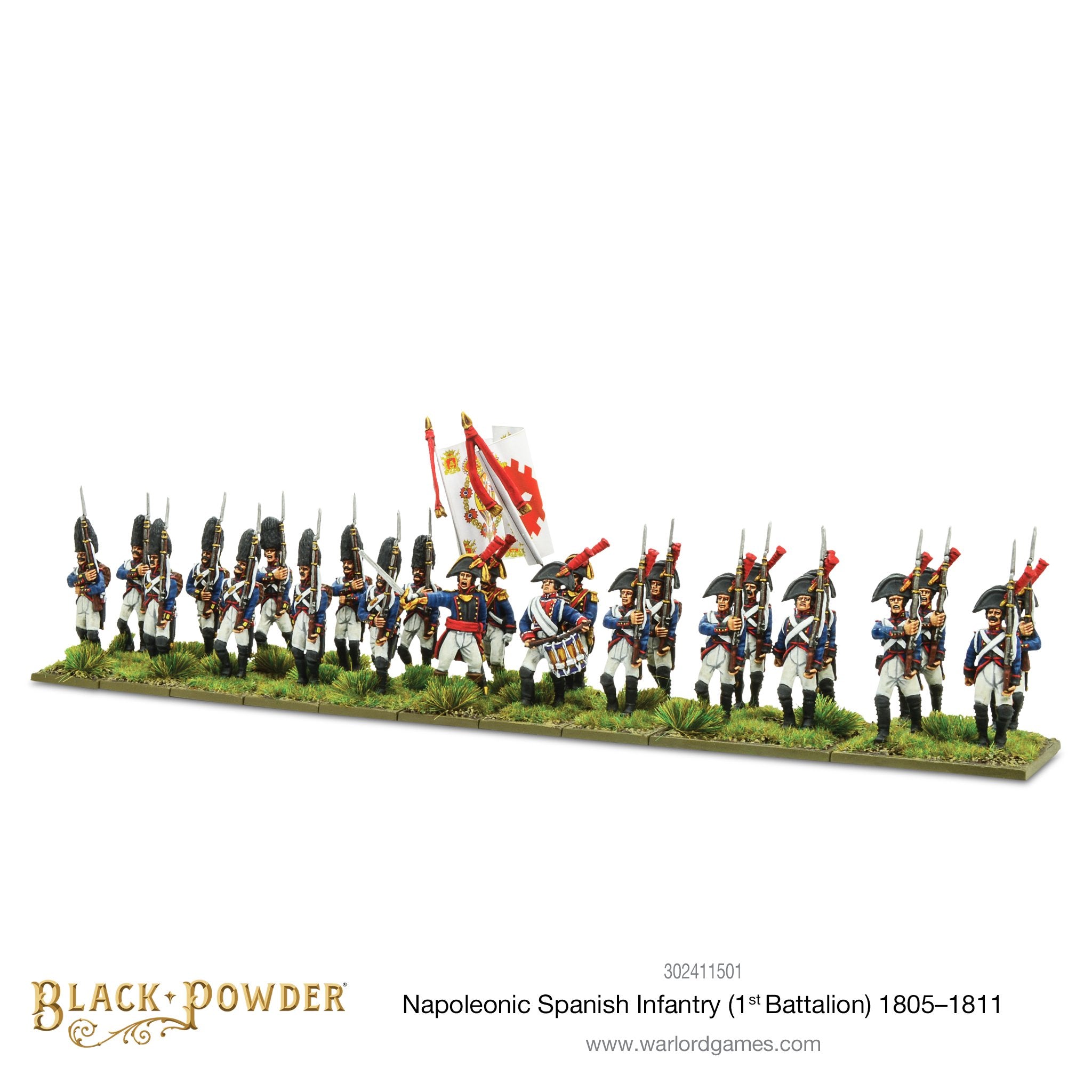 Black Powder Napoleonic Spanish Infantry (1st Battalion) 1805-1811 | 5060572508002