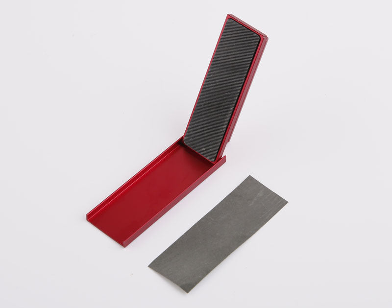 Border Model Grinding Plate & Sandpaper '2in1 Tool' Fine Grit, Blood Falls (Red) | 6971995741558