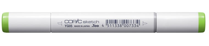 Copic Sketch Marker Yellow Greens, Salad YG05 | 4511338007334