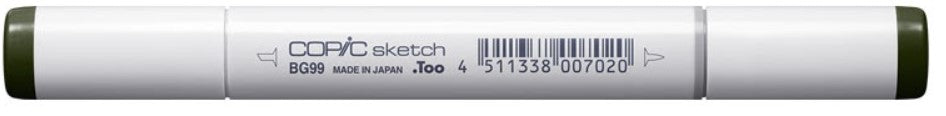 Copic Sketch Marker Blue Greens, Flagstone Blue BG99 | 4511338007020