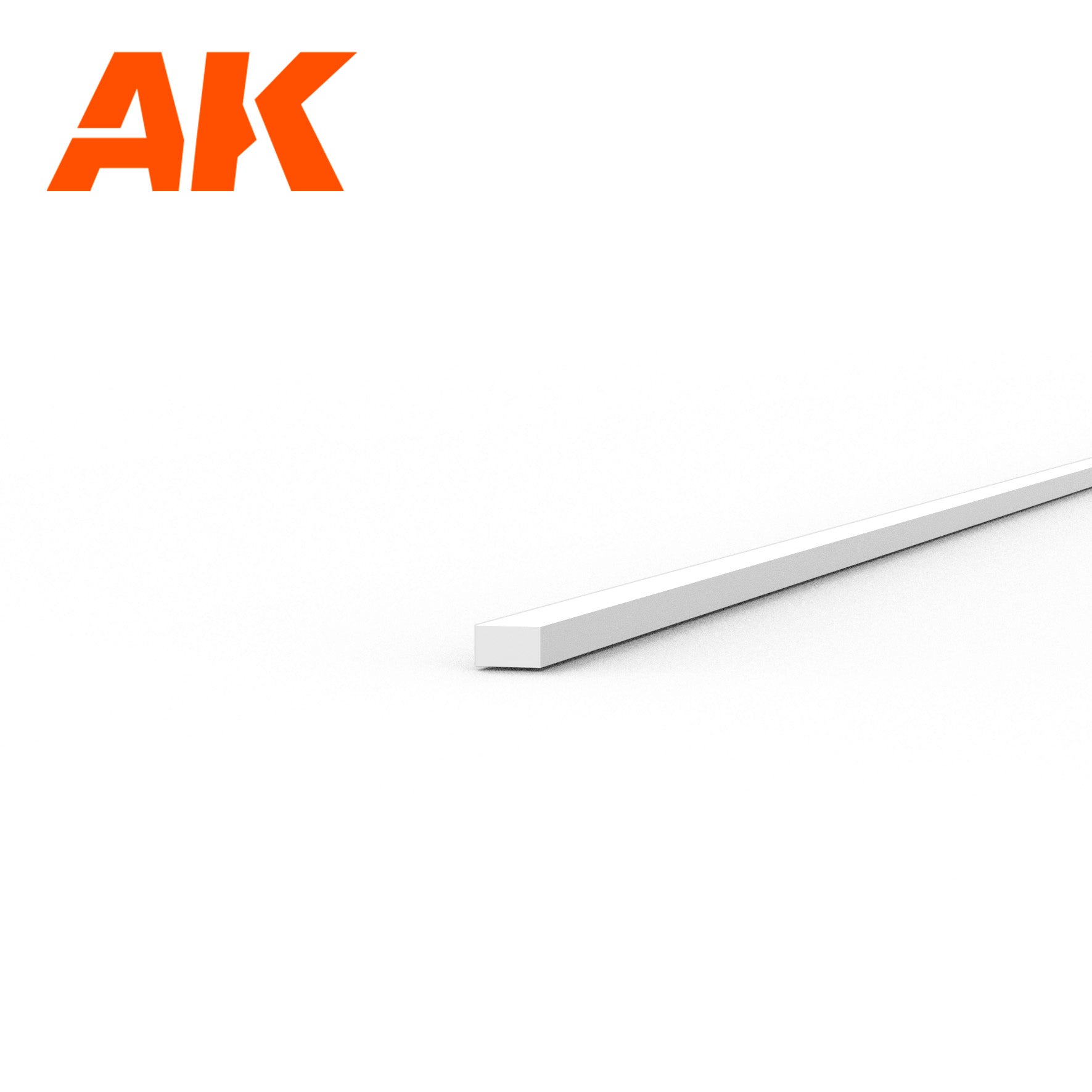 AK Interactive Styrene Strip - 0.30 x 0.50 x 350mm x 10 Units | 8435568312951