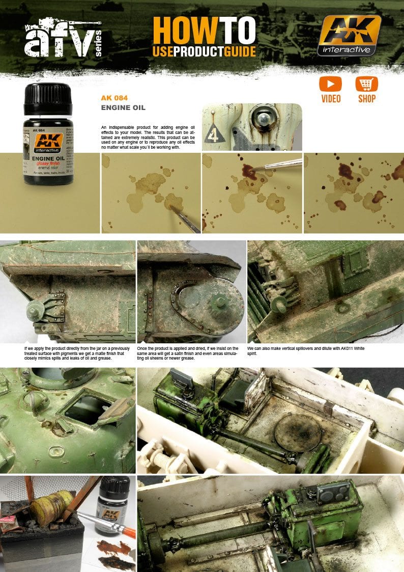 AK Interactive Engine Oil | 8436535570848