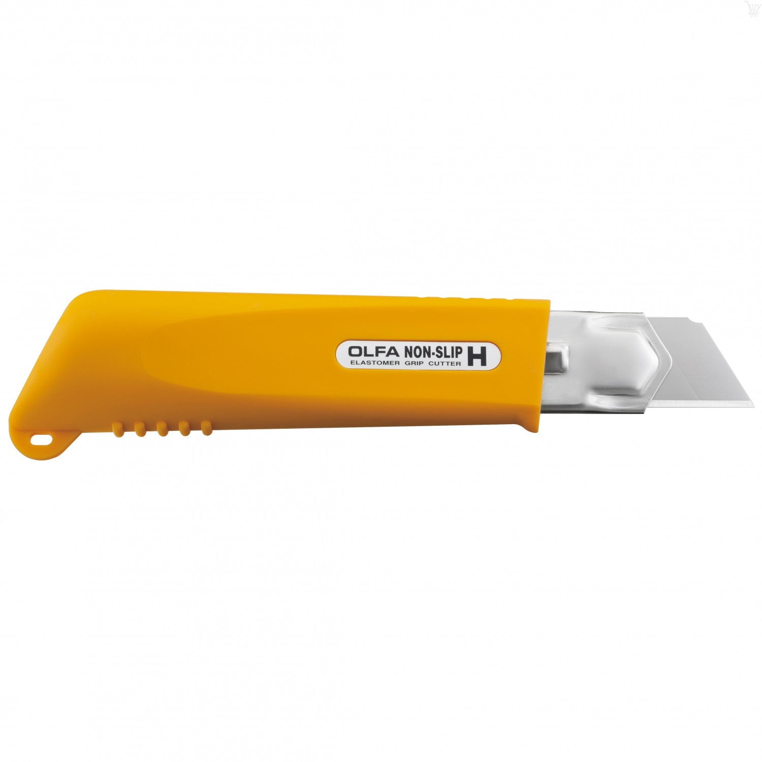 OLFA 25mm NH-1 Hand Saver Rubber Grip Ratchet-Lock Knife | 091511600261