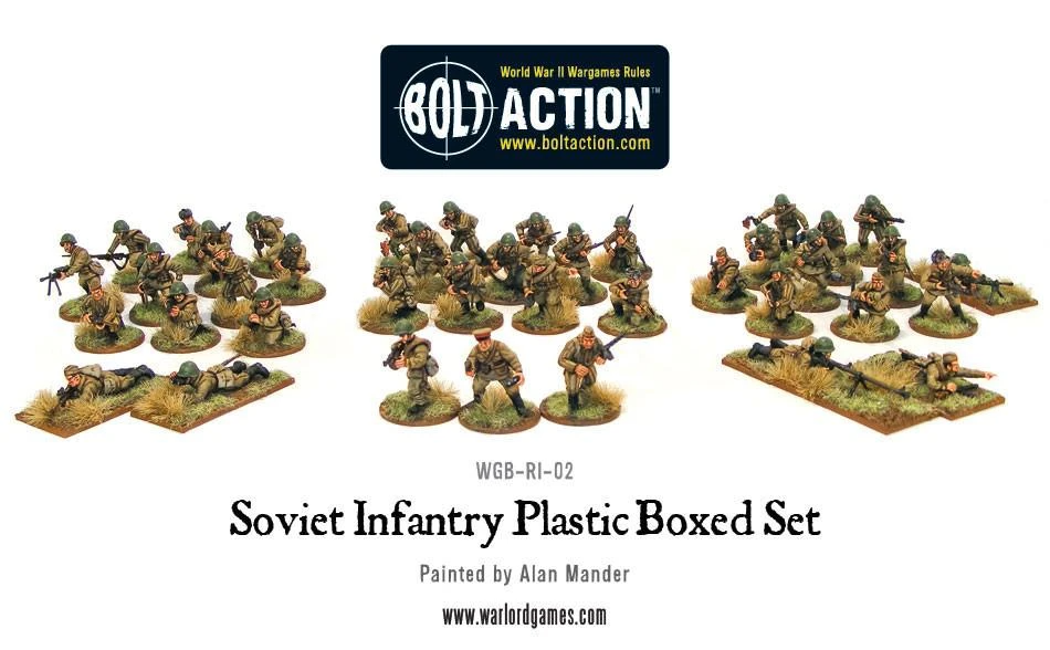 Bolt Action Soviet Infantry | 5060200844427