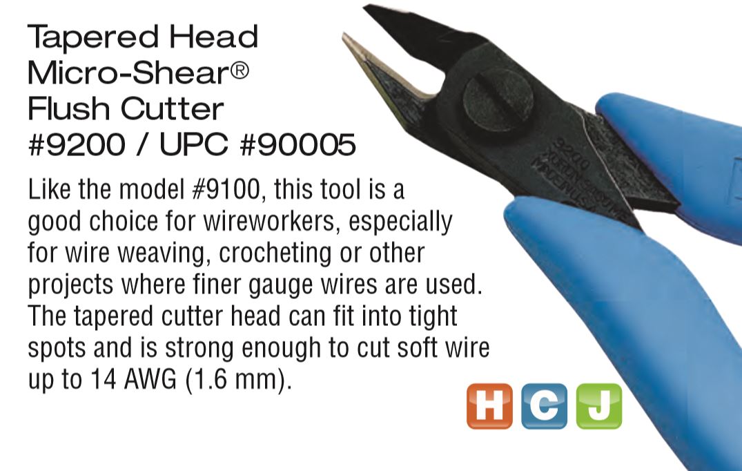Xuron Tapered Head Micro-Shear Flush Cutter (9200) 90005 | 615265900059