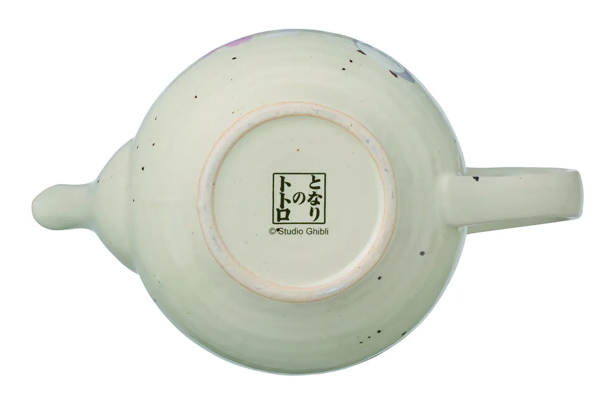 Skater Totoro Traditional Japanese Dish Series - Teapot (Sakura/Cherry Blossom) "My Neighbor Totoro" | 4973307544231