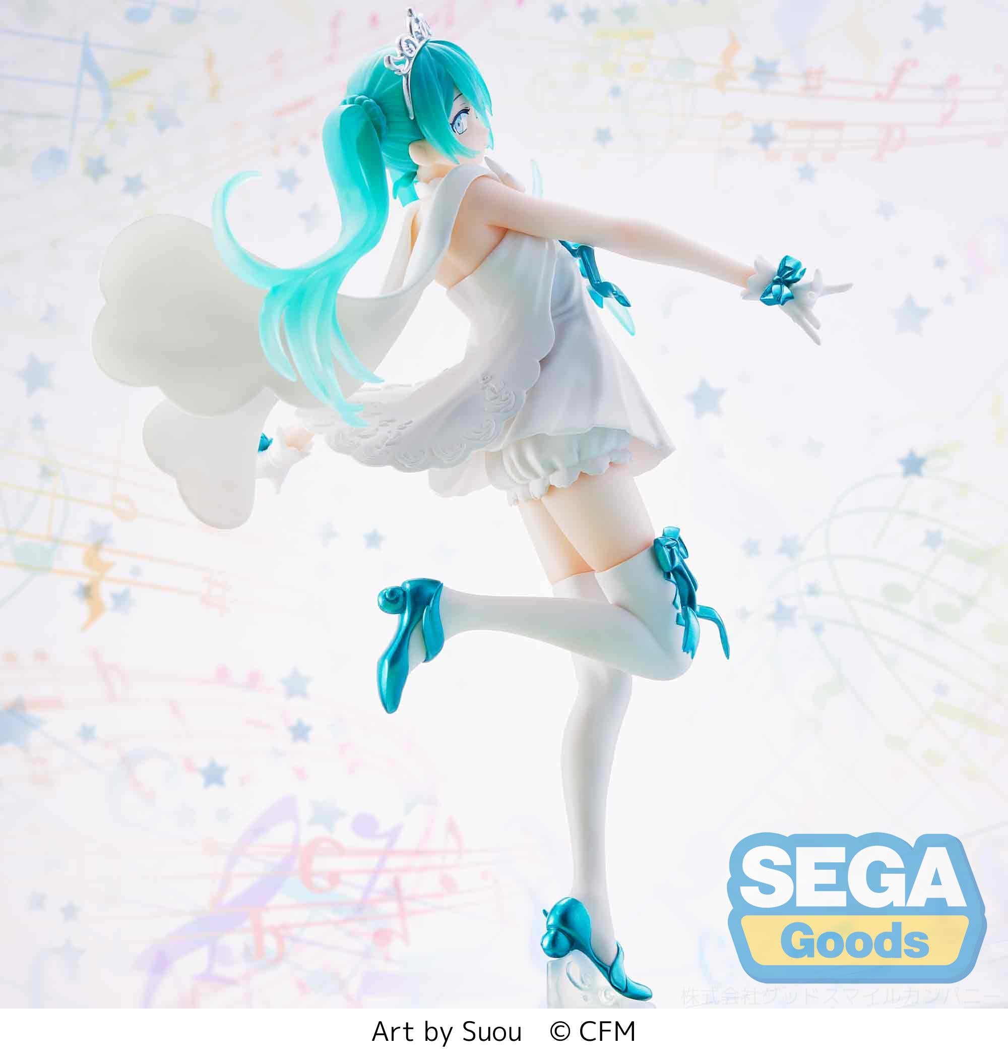 Hatsune Miku Series Miku 15th Anniversary Suou Ver. SPM Figure | 4580779506386