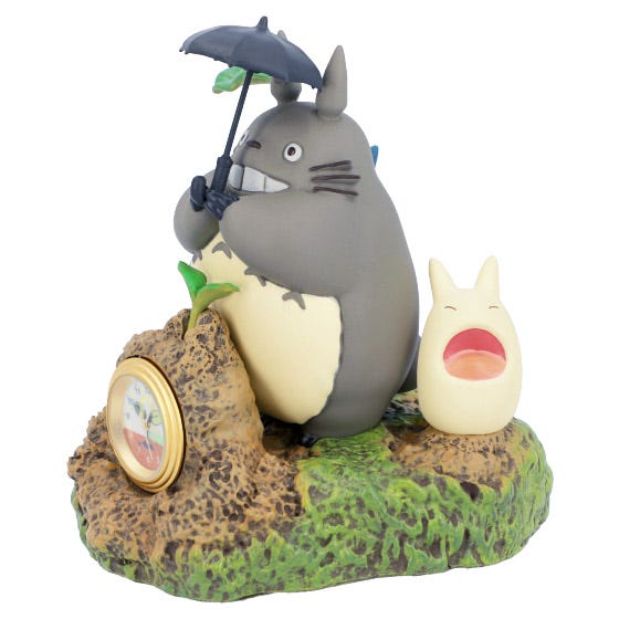Benelic Totoro Dondoko Dance Statue Desk Clock "My Neighbor Totoro" | 4990593317417