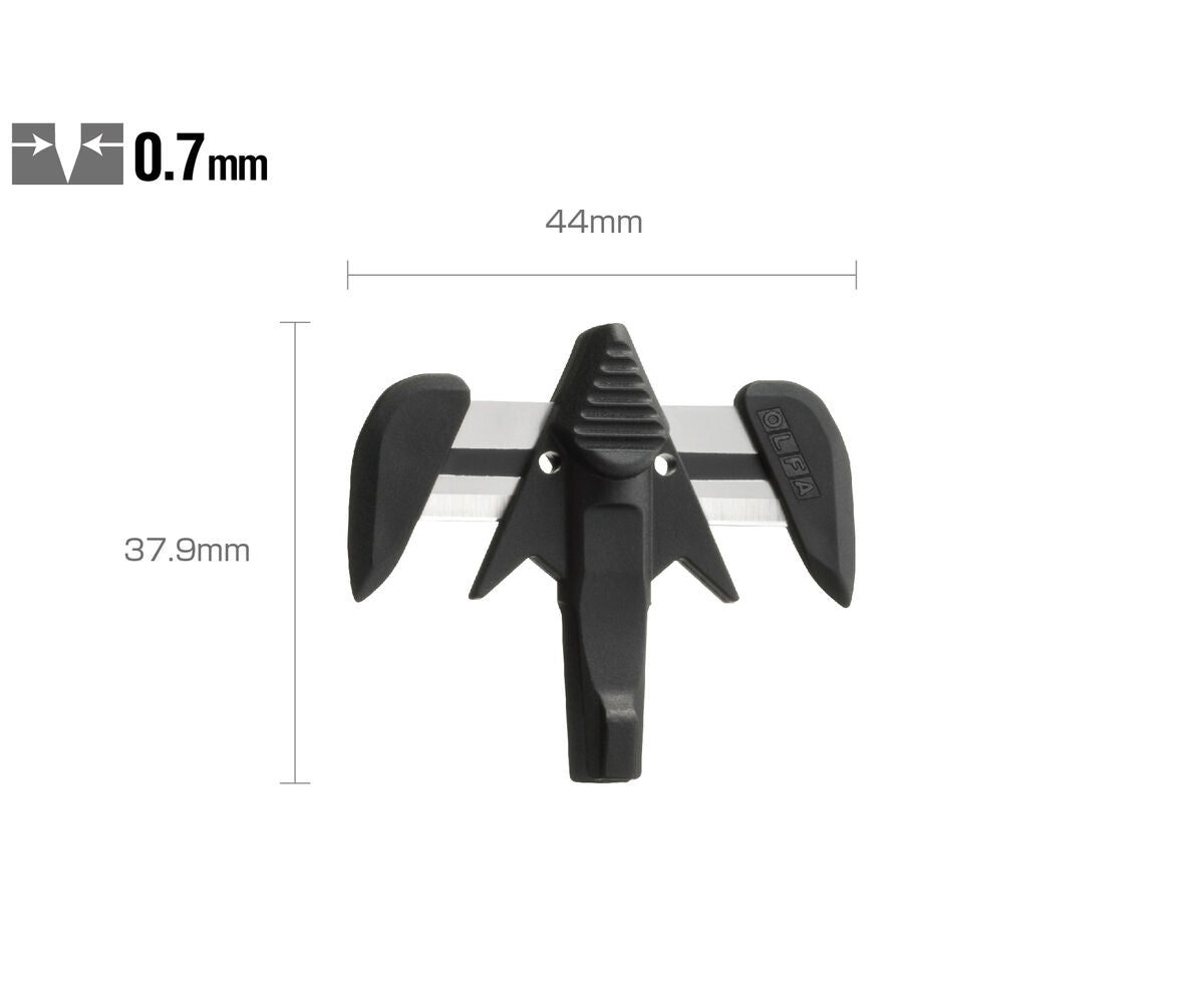 OLFA SKB-16/10 Concealed Dual-Edge Safety Blade Heads, 10-Pack | 91511230499