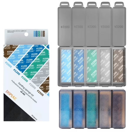 DSPIAE 2mm #2500 Sanding Sponge 5Pcs | 6970845562923