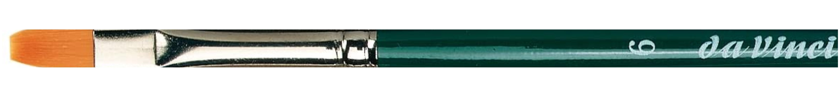 Da Vinci NOVA Series 122, hobby brush flat, finest golden synthetic fibre, Size:6 | 4017505012526