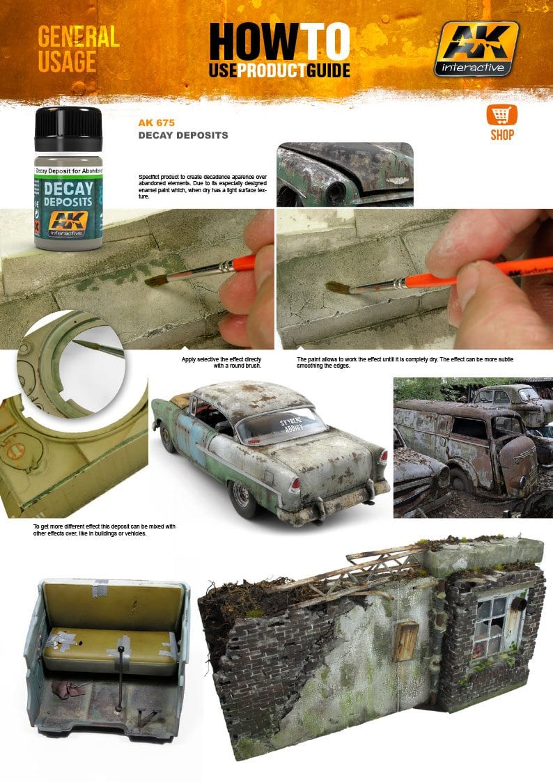 AK Interactive Decay Deposit For Abandoned Vehicles | 8436535576758