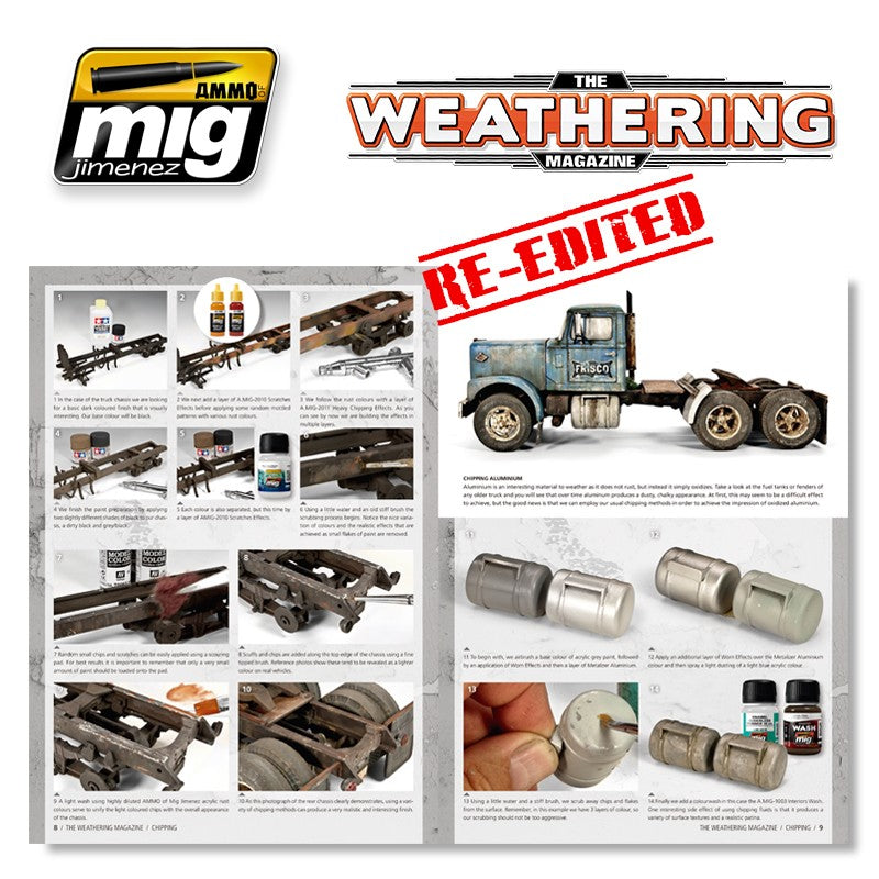 Ammo Mig The Weathering Magazine No 3: Chippings (English) | 8432074045021