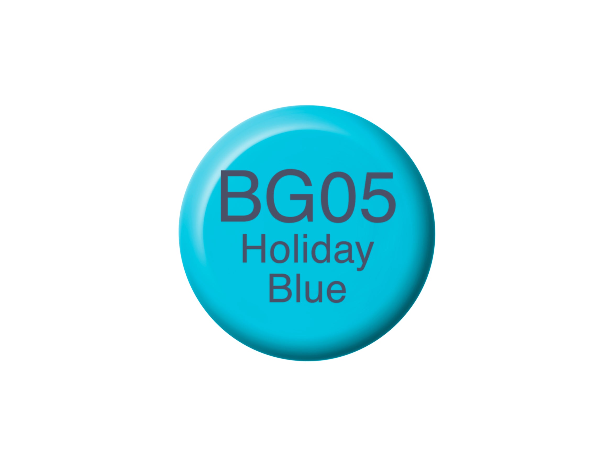 Copic Ink Refill Blue Greens, Holiday Blue BG05 | 4511338056196