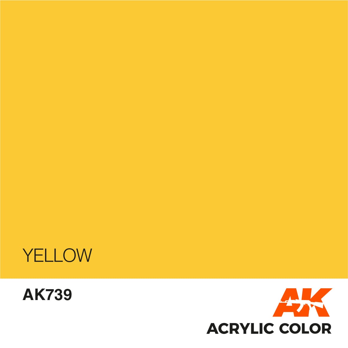 AK Interactive Yellow Acrylic Color 17ml