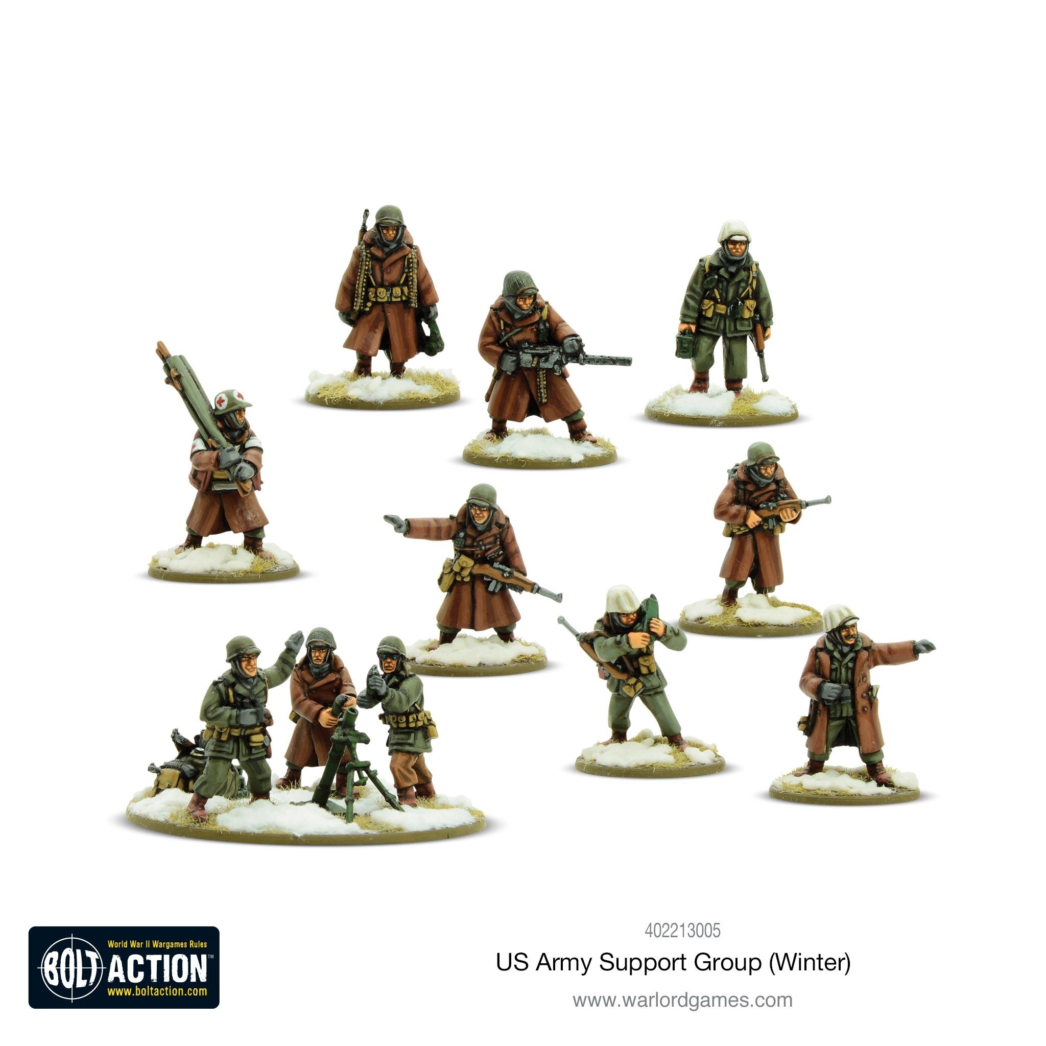 Bolt Action US Army Winter Support Group | 5060572504851