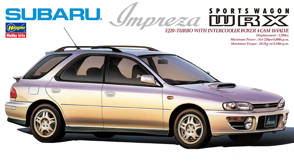 Hasegawa 1/24 Subaru Impreza WRX Sports Wagon Type Car
