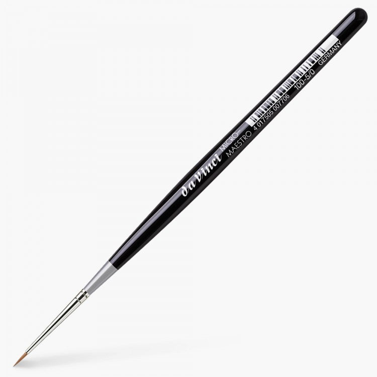 Da Vinci MICRO-MAESTRO Series 100, Siberian Kolinsky red sable hair, Size:-5 | 4017505007706