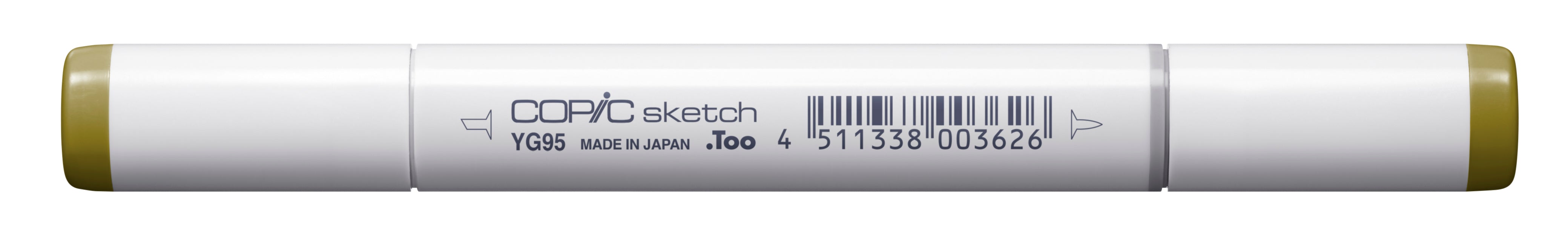 Copic Sketch Marker Yellow Greens, Pale Olive YG95 | 4511338003626