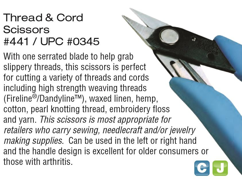 Xuron Thread & Cord Scissor (441) 90345 | 615265903456