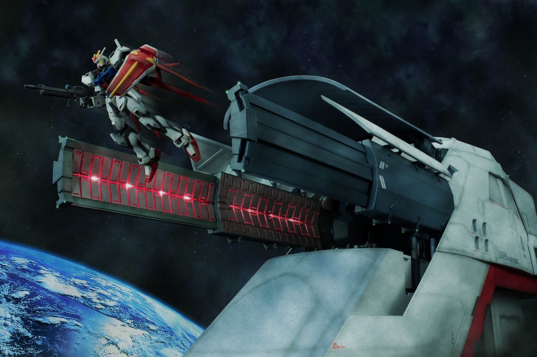 Megahouse Realistic Model Series Archangel Catapult Deck (For 1/144 HGUC) 'Gundam Seed' | 4535123831461