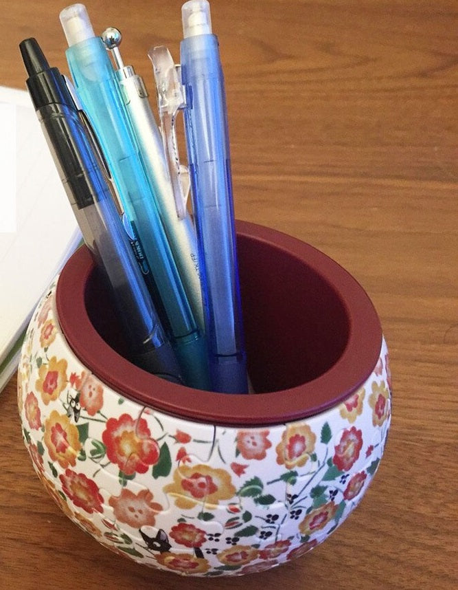 Ensky AT8-02 Totoro The World Goes Around Puzzle Bowl 'My Neighbor Totoro', Ensky Art Bowl Jigsaw | 4970381190682